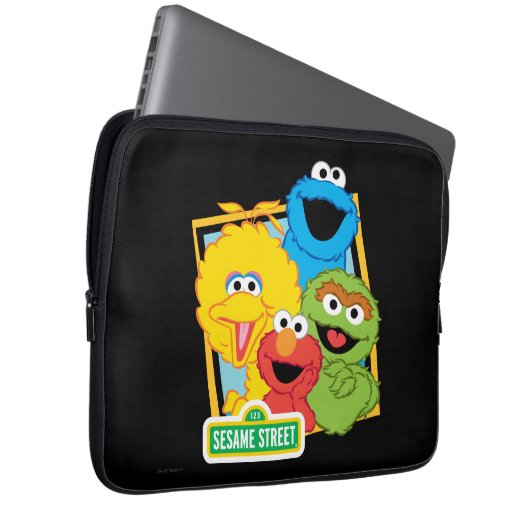 Sesame Street Pals Laptopschutzhülle (Vorne Rechts)