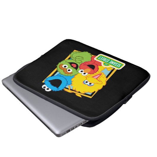 Sesame Street Pals Laptopschutzhülle (Vorne Knopf)