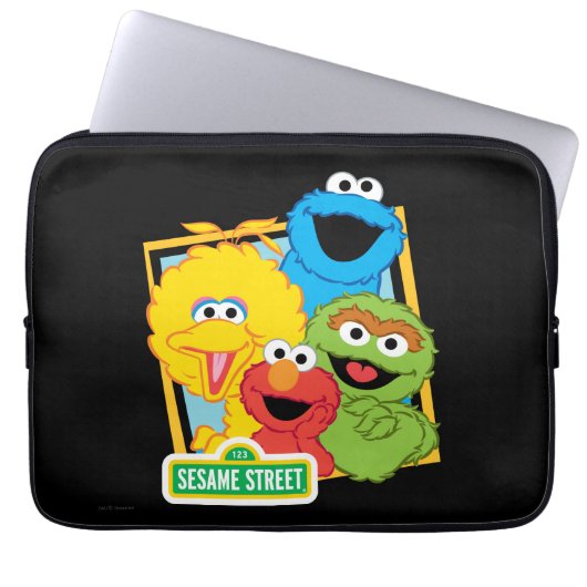 Sesame Street Pals Laptopschutzhülle (Vorderseite)
