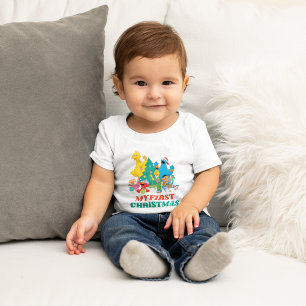 Sesame Street Pals   Mein erstes Weihnachten Baby T-shirt