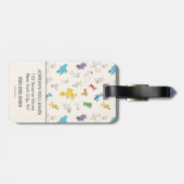 Sesame Street Pals | Name hinzufügen Gepäckanhänger (Rückseite horizontal)