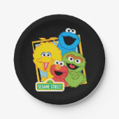 Sesame Street Pals Pappteller (Vorderseite)