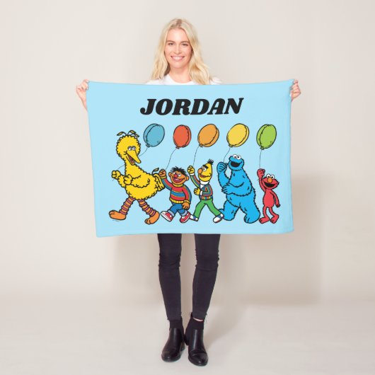 Sesame Street Pals | Party Balloons Fleecedecke (Beispiel)