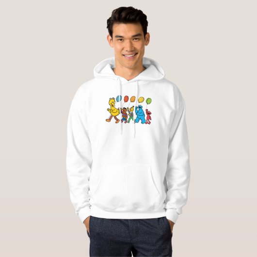 Sesame Street Pals | Party Balloons Hoodie (Vorne ganz)