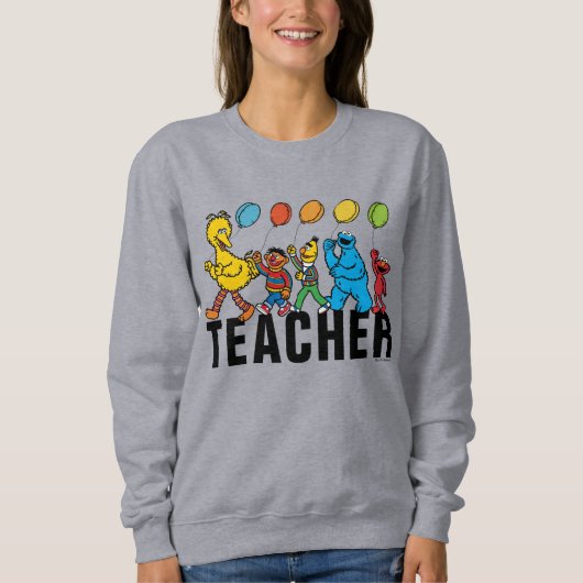 Sesame Street Pals | Party Balloons Lehrer Sweatshirt (Vorderseite)