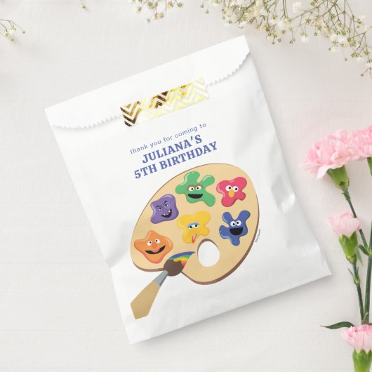 Sesame Street Pals Rainbow Art Party Geschenktütchen (Versiegelt)