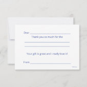 Sesame Street Pals Rainbow Dankeskarte (Rückseite)