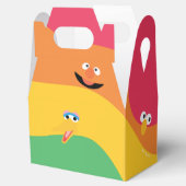 Sesame Street Pals Rainbow Favor Box Geschenkschachtel (Geöffnet)