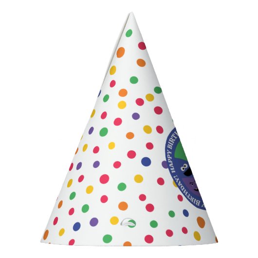 Sesame Street Pals Rainbow Happy Birthday Partyhütchen (Links)