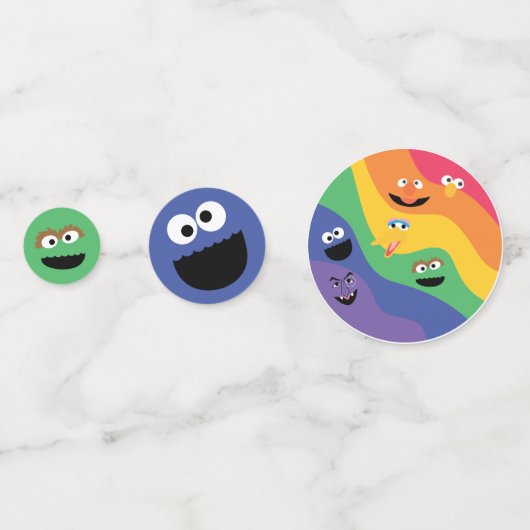 Sesame Street Pals Rainbow Konfetti (Vorderseiten)