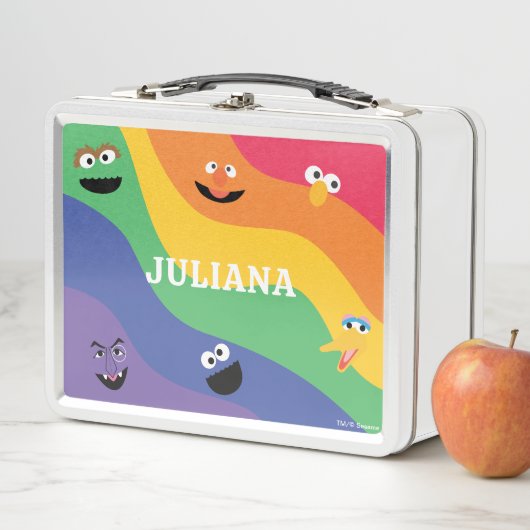 Sesame Street Pals Rainbow Metal Lunchbox (Beispiel)