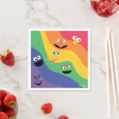 Sesame Street Pals Rainbow Paper Napkin Serviette (Beispiel)