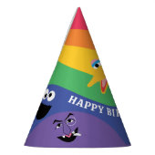 Sesame Street Pals Rainbow Partyhütchen (Links)