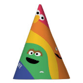 Sesame Street Pals Rainbow Partyhütchen (Rechts)