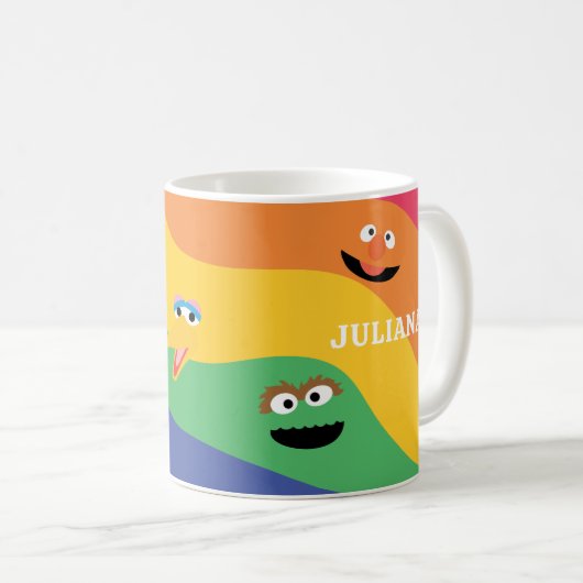 Sesame Street Pals Rainbow Tasse (VorderseiteRechts)