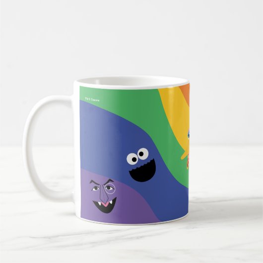 Sesame Street Pals Rainbow Tasse (Links)
