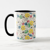 Sesame Street Pals | Vintages Muster für große Kop Tasse (Links)