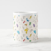 Sesame Street Pals | Vintages Muster Jumbo-Tasse (Vorderseite)
