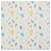 Sesame Street Pals | Vintages Muster Stoff (Muster)