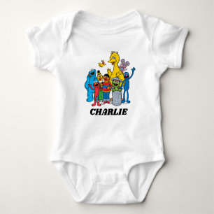 Sesame Street Pals Waving Baby Strampler