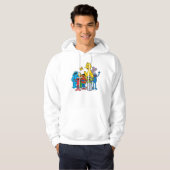 Sesame Street Pals Waving Hoodie (Vorne ganz)
