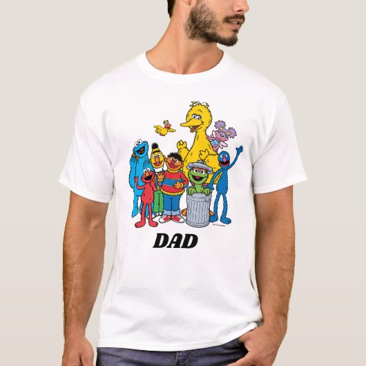 Sesame Street Pals Waving T-Shirt (Vorderseite)