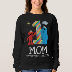 Sesame Street Rainbow 1. Geburtstag   MAMA Sweatshirt