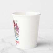 Sesame Street Rainbow Unicorn Birthday Pappbecher (Links)