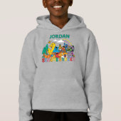 Sesame Street | Rainbow Wave Hoodie (Vorderseite)