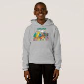 Sesame Street | Rainbow Wave Hoodie (Vorne ganz)