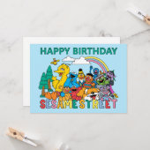 Sesame Street | Rainbow Wave Karte (Vorderseite/Rückseite Beispiel)