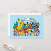 Sesame Street | Rainbow Wave Karte (Vorderseite/Rückseite Beispiel)