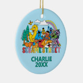 Sesame Street | Rainbow Wave Keramik Ornament (Rechts)