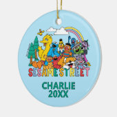 Sesame Street | Rainbow Wave Keramik Ornament (Links)