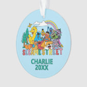 Sesame Street | Rainbow Wave Ornament (Vorderseite)