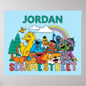 Sesame Street | Rainbow Wave Poster (Vorne)