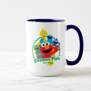 Sesame Street Sesame-Freunde seit 1969 Tasse