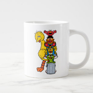 Sesame Street Sesame Street Freunde posieren Jumbo-Tasse