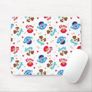 Sesame Street   Tango, Elmo und Grover Muster Mousepad