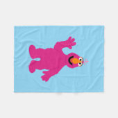 Sesame Street Telly Monster Fleecedecke (Vorderseite (Horizontal))