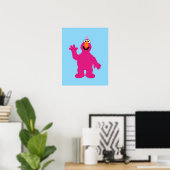 Sesame Street Telly Monster Poster (Heimbüro)