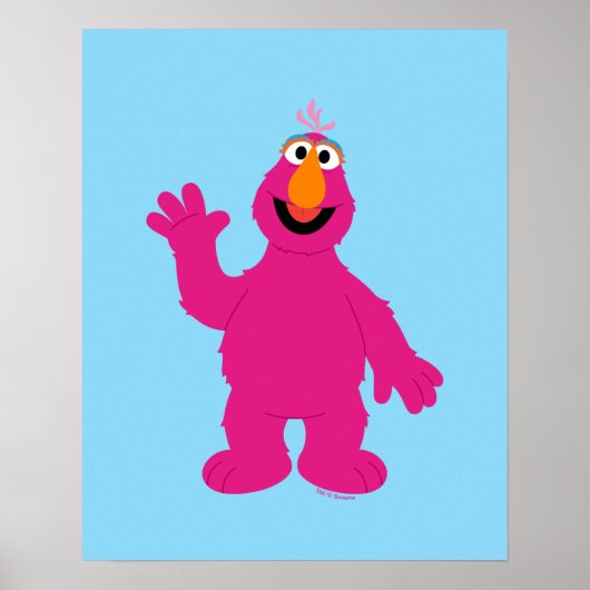 Sesame Street Telly Monster Poster (Vorne)