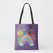 Sesame Street Unicorn Rainbow Tasche (Vorderseite)