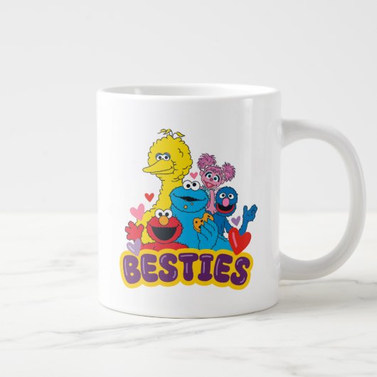 Sesame Street Valentine Besties Jumbo-Tasse (Rechts)