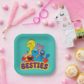 Sesame Street Valentine Besties Pappteller (Party)