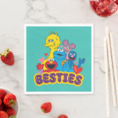 Sesame Street Valentine Besties Serviette (Beispiel)