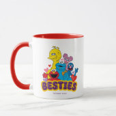 Sesame Street Valentine Besties Tasse (Links)