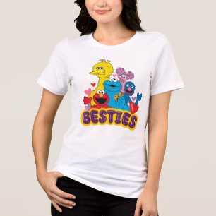 Sesame Street Valentine Besties Tri-Blend Shirt