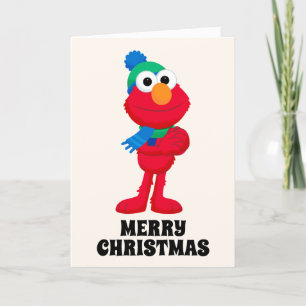 Sesame Street   Winter Elmo Feiertagskarte