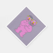 Sesame Street Zwei-Köpfe-Monster Serviette (Ecke)